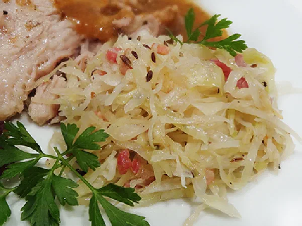 Немецкий салат из капусты (Krautsalat)