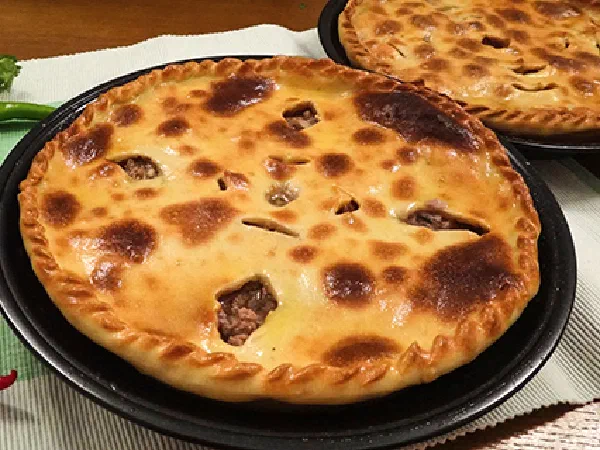 Осетинские пироги. Фыдджин (Ossetian Meat Pie — Фыдджын)