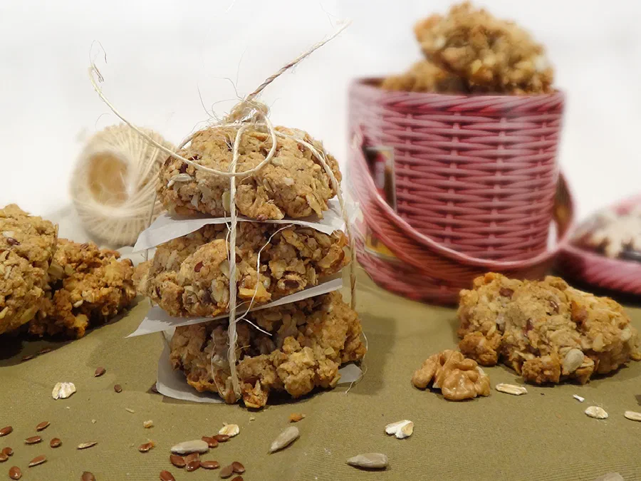 Овсяное печенье со ржаной мукой (Oatmeal Cookies with Rye Flour)