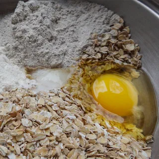 Овсяное печенье со ржаной мукой (Oatmeal Cookies with Rye Flour)