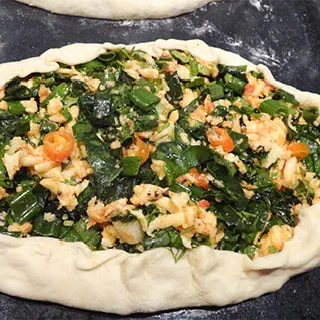 Пиде с сыром (Peynirli Pide)