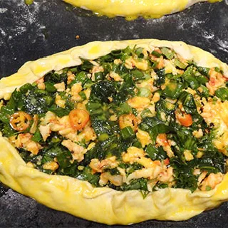 Пиде с сыром (Peynirli Pide)