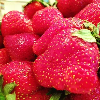 Пирог из семолины с клубникой (Semolina Cake with Strawberries)