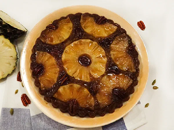 Пирог с ананасом и бурбоном (Bourbon Pineapple Cake)