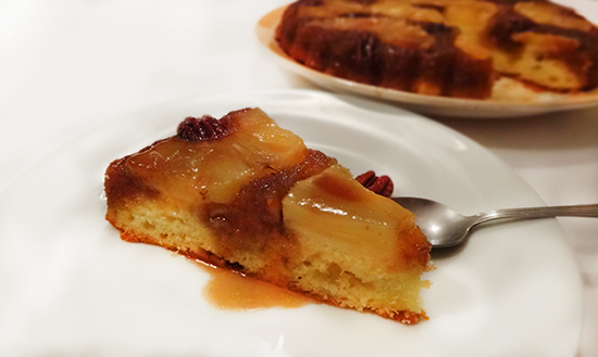 Пирог с ананасом и бурбоном
