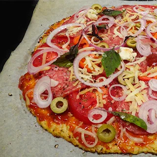 Пицца из цветной капусты (Сauliflower Pizza)