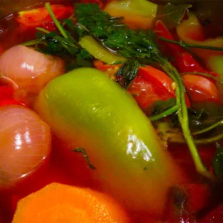 Польский борщик с ушками (Polish Borscht with Dumplings)