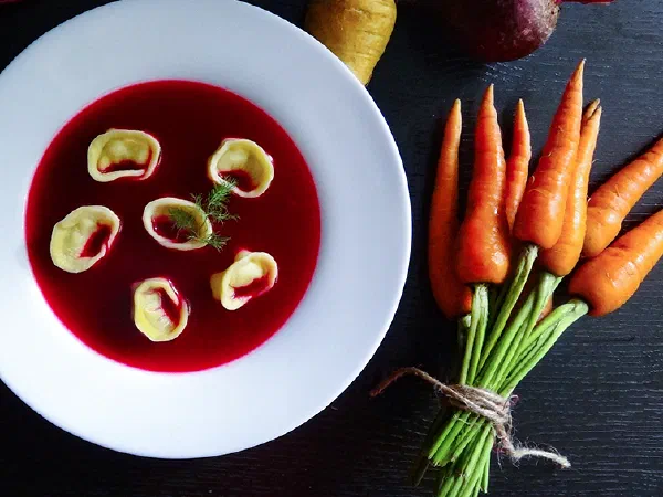 Польский борщик с ушками (Polish Borscht with Dumplings)