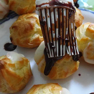 Профитроли с заварным кремом (Profiterole)