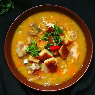 Рождественский чешский рыбный суп (Czech Christmas Fish Soup – Ceska Vanocni Rybi Polevka)