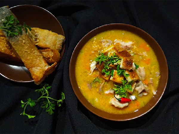Рождественский чешский рыбный суп (Czech Christmas Fish Soup – Ceska Vanocni Rybi Polevka)