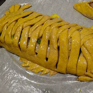 Рыбник – русский пирог с рыбой (Russian fish pie – Rybnik)