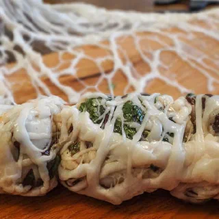 Шашлык из печени в жировой сетке – (BBQ Liver Wrapped in Caul Fat)