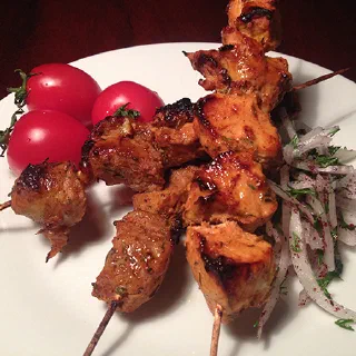 Шиш-кебаб из трех видов мяса (Shish Kebab )