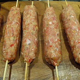 Симит кебаб (Lamb Mince Kebabs – Simit Kebab)