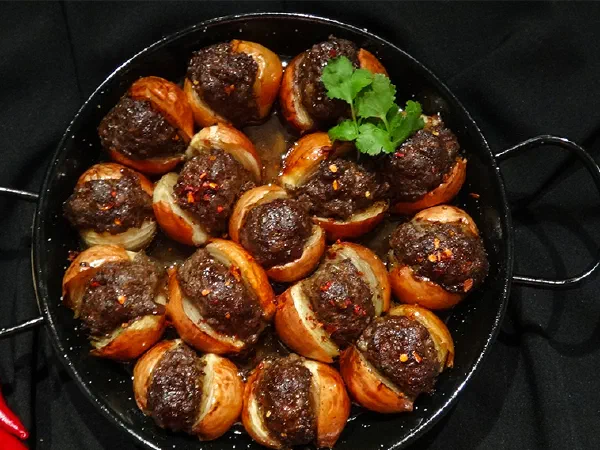 Соган кебаб – луковый кебаб (Sogan Kebabi – Onion Kebab)