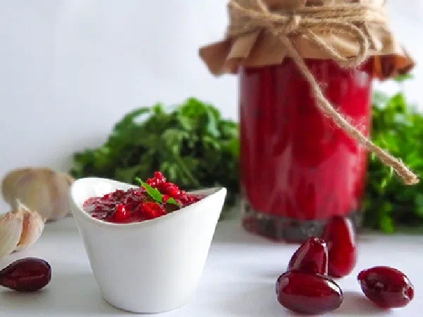 Соус из кизила (Cornelian Cherries Sauce )