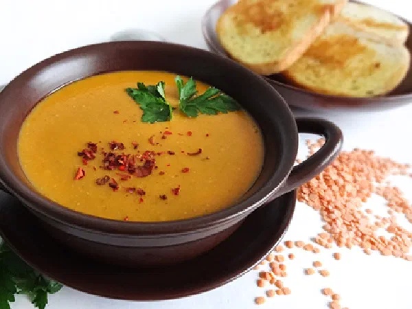 Суп из чечевицы с томатами и карри (Lentil Soup with Tomatoes and Curry)
