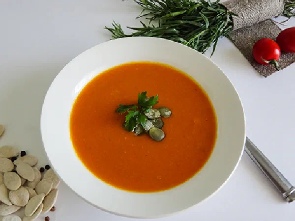 Суп-пюре из тыквы (Pumpkin Cream Soup)