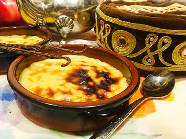 Сютлач (Turkish Rice Pudding)