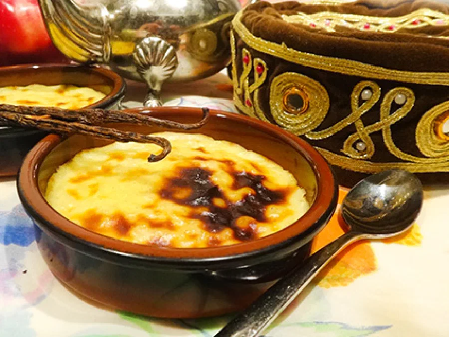 Сютлач (Turkish Rice Pudding)