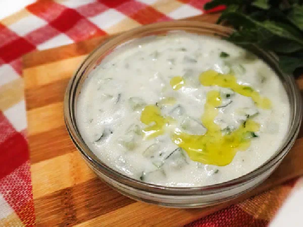 Талатури (Cyprus Talattouri – Yoghurt, Mint, Cucumber Dip)