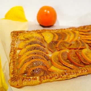Тарт с хурмой (Persimmon Tart)