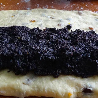 Творожный штоллен с маком (Poppy Seeds Quark Stollen)