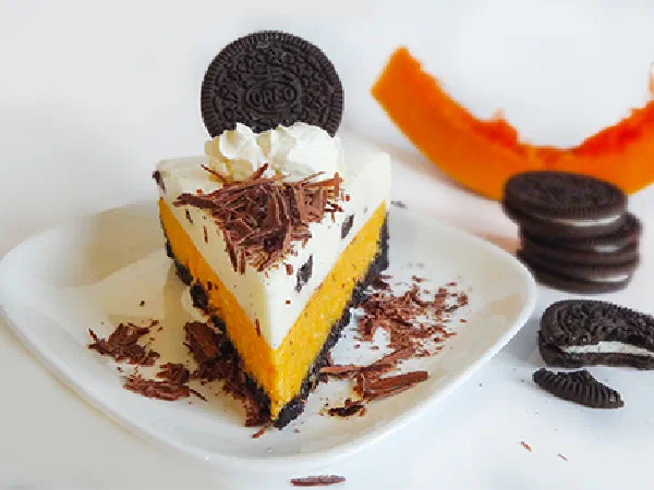 Тыквенный чизкейк с Орео (Pumpkin Oreo Cheesecake)