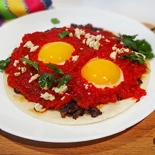Уэвос ранчерос – мексиканский завтрак (Huevos Rancheros)