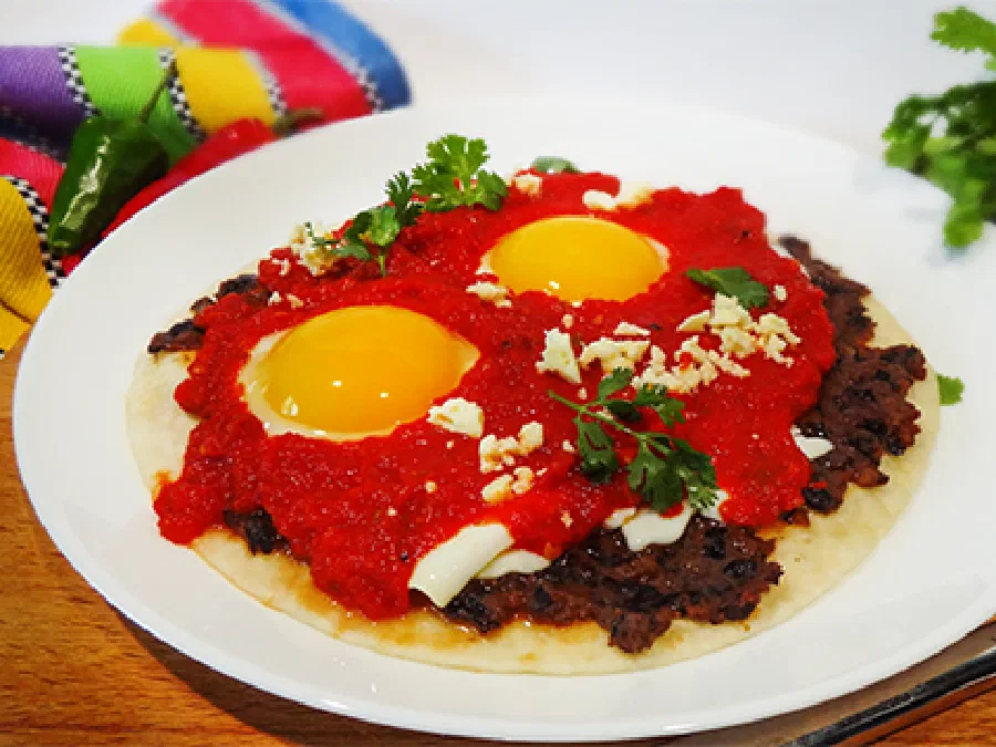 Уэвос ранчерос – мексиканский завтрак (Huevos Rancheros)