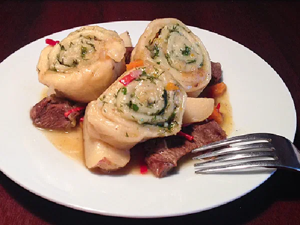 Украинские нудли (Halusky)