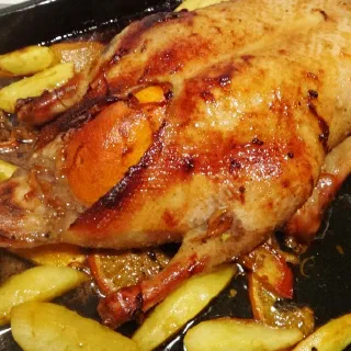 Запеченная утка с апельсинами (Roast Duck with Oranges)