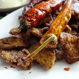 Жареная печень из Эдирне (Edirne Cigeri)