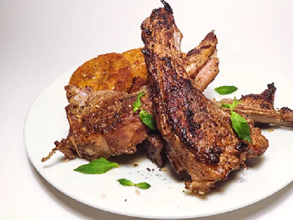 Жареный барашек (Grilled Lamb)