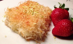 Наслаждаемся турецким кюнефе