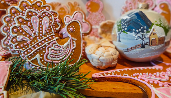 Козули (Kozuli – Russian Christmas Gingerbread)