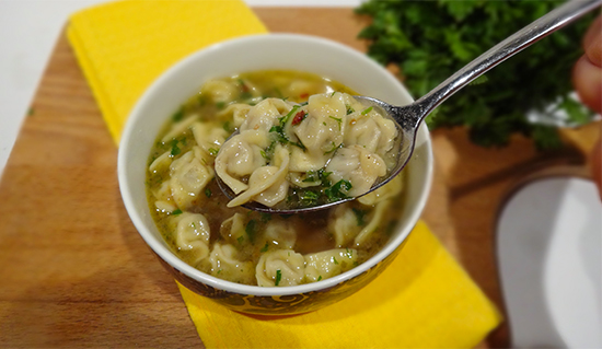 Къашык-аш – ложечный суп крымских татар (Crimean Tatar Soup with Small Dumplings)