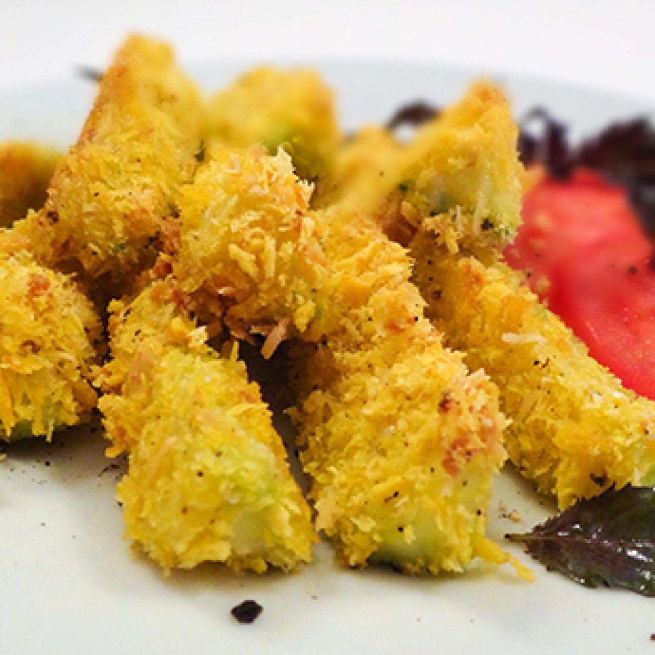 Кабачки в панировке с пармезаном (Breaded Zucchini Parmesan)