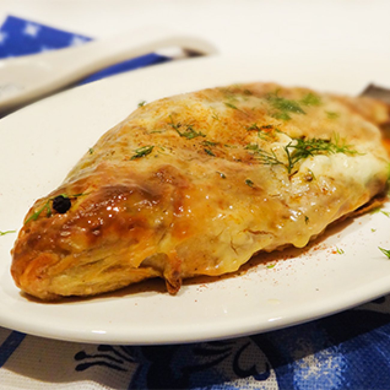 Донской лещ в сметане жареный (Don Bream Roasted in Sour Cream)