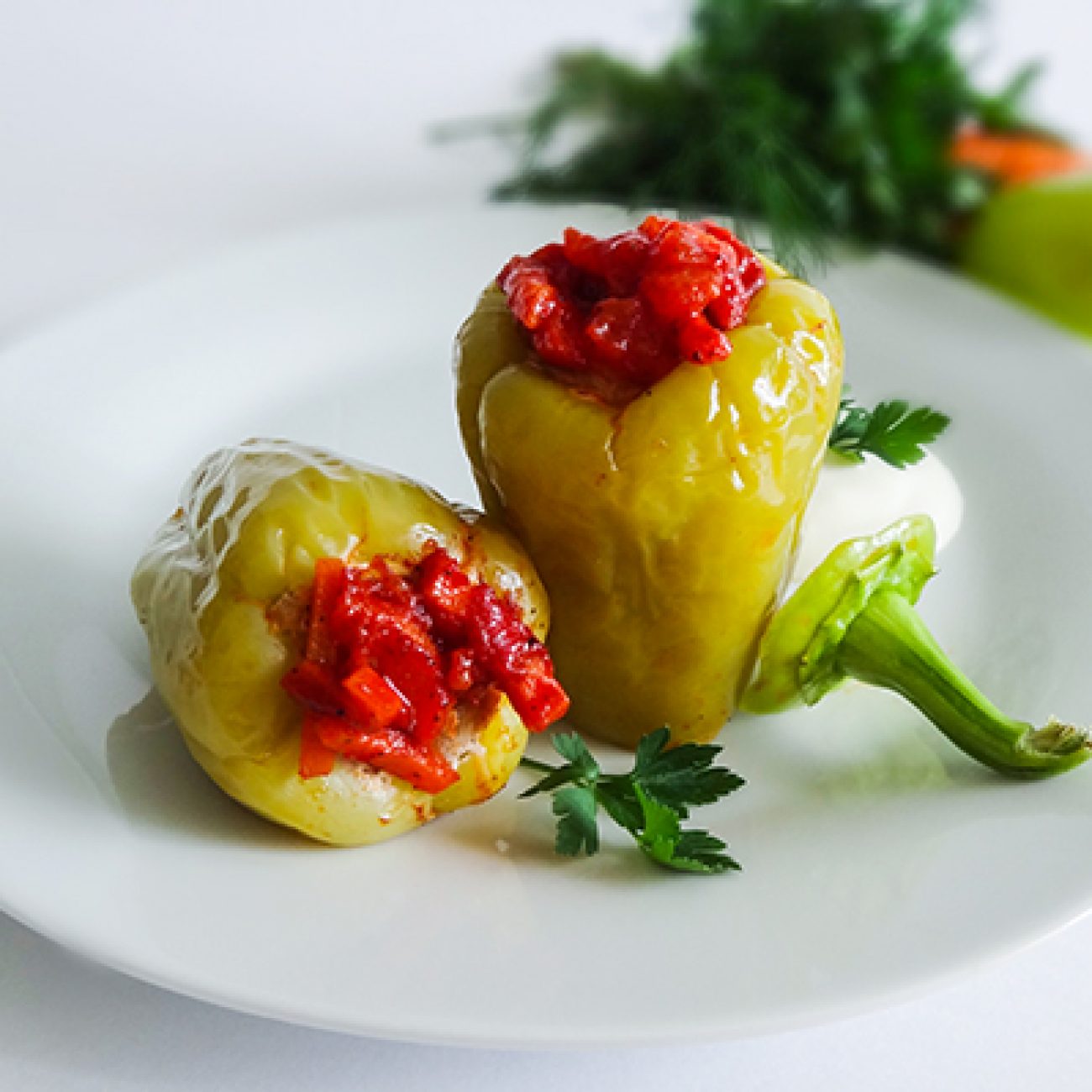 Фаршированный перец (Stuffed Peppers)