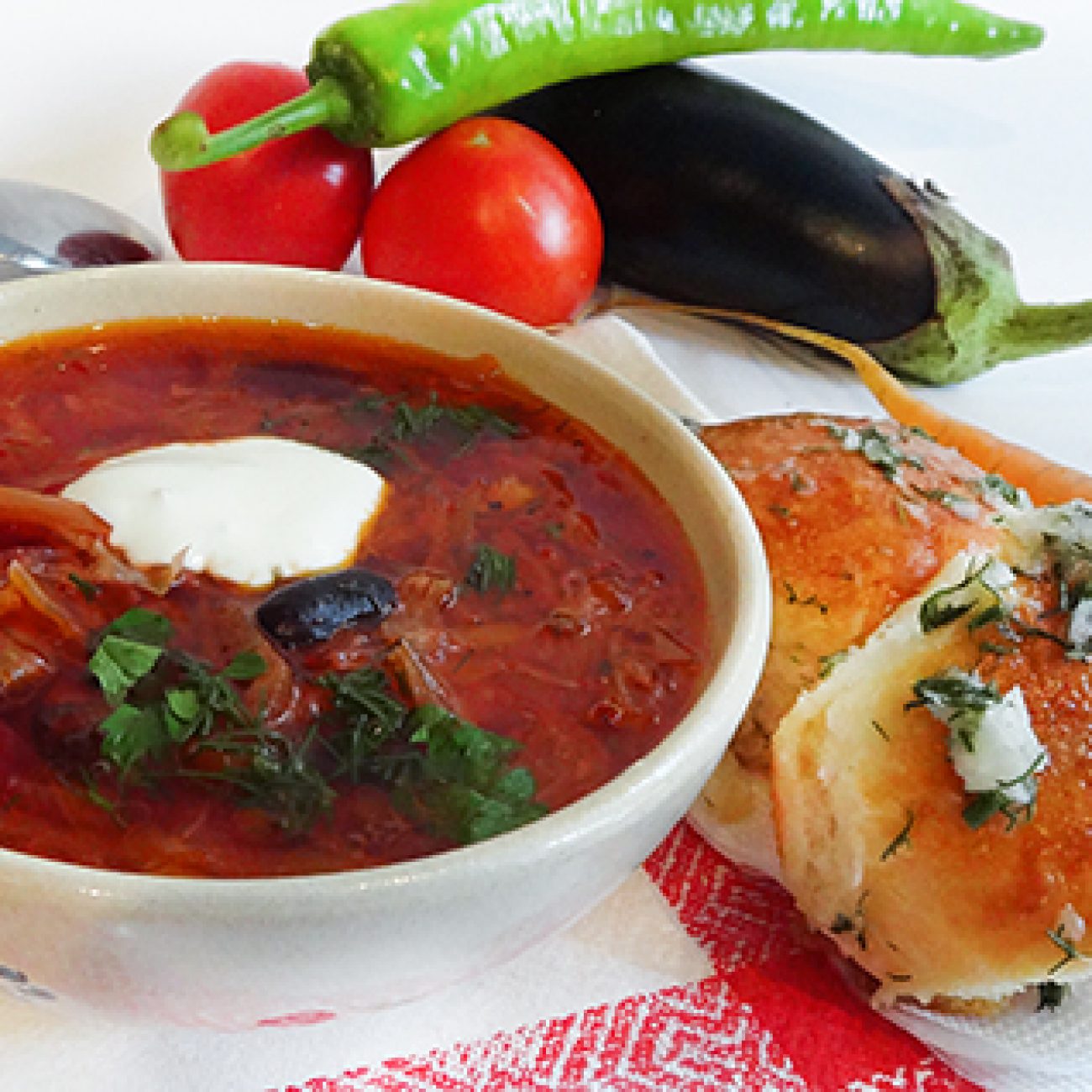 Польский борщик с ушками (Polish Borscht with Dumplings) - Вкусные заметки