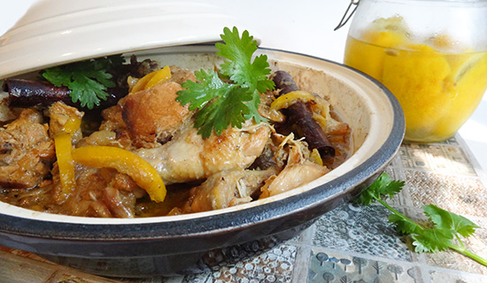 Марокканский тажин из курицы с солёными лимонами (Moroccan Chicken ...