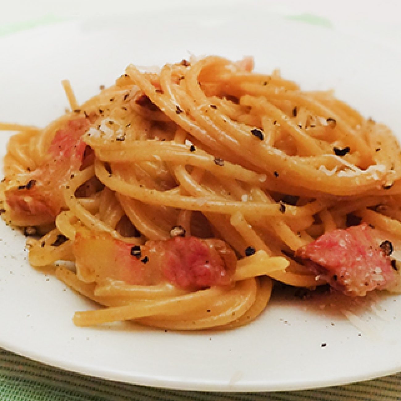 Паста алла карбонара (Pasta alla Carbonara)