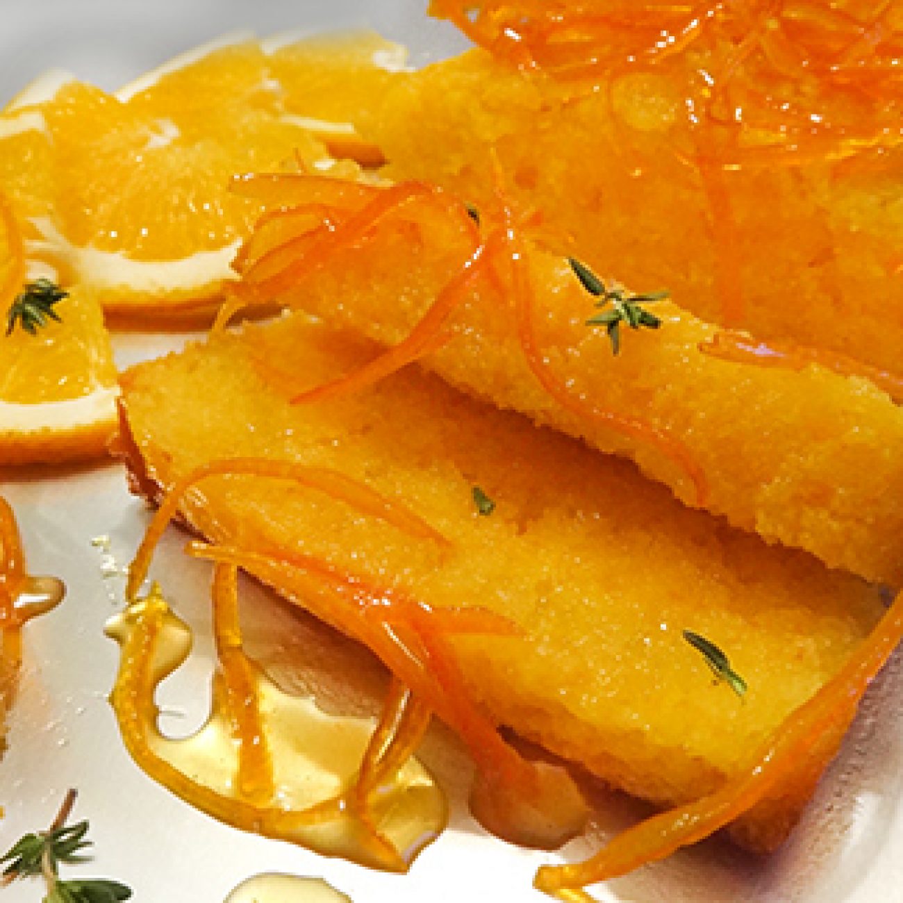 Солнечный кекс: полента и апельсины (Sunny Polenta Cake with Orange)