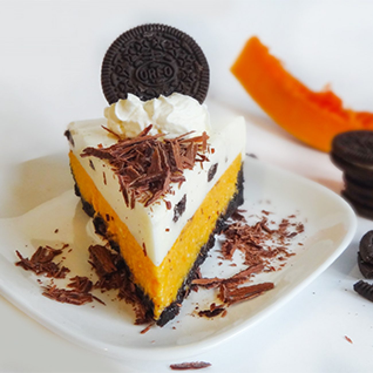 Тыквенный чизкейк с Орео (Pumpkin Oreo Cheesecake)