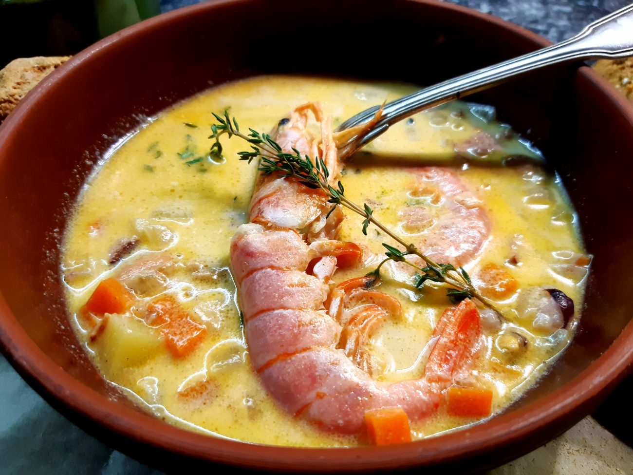 Чаудер - классический морской суп