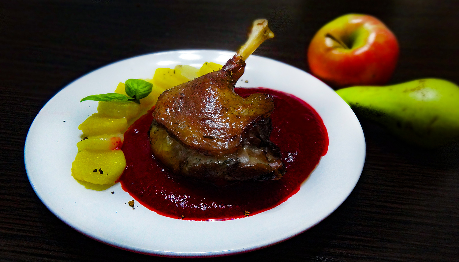 Утиная грудка с ягодным соусом – пошаговый рецепт приготовления с фото
