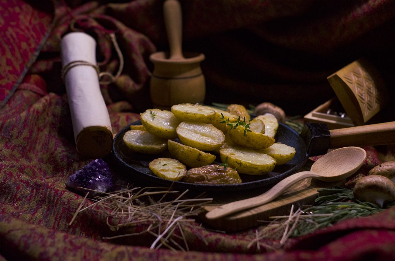 Печёный картофель из Скайрим (Baked Skyrim Potatoes)