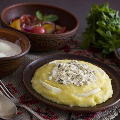 Пучхолия – мегрельская закуска с гоми (Megrelian Pucholia)